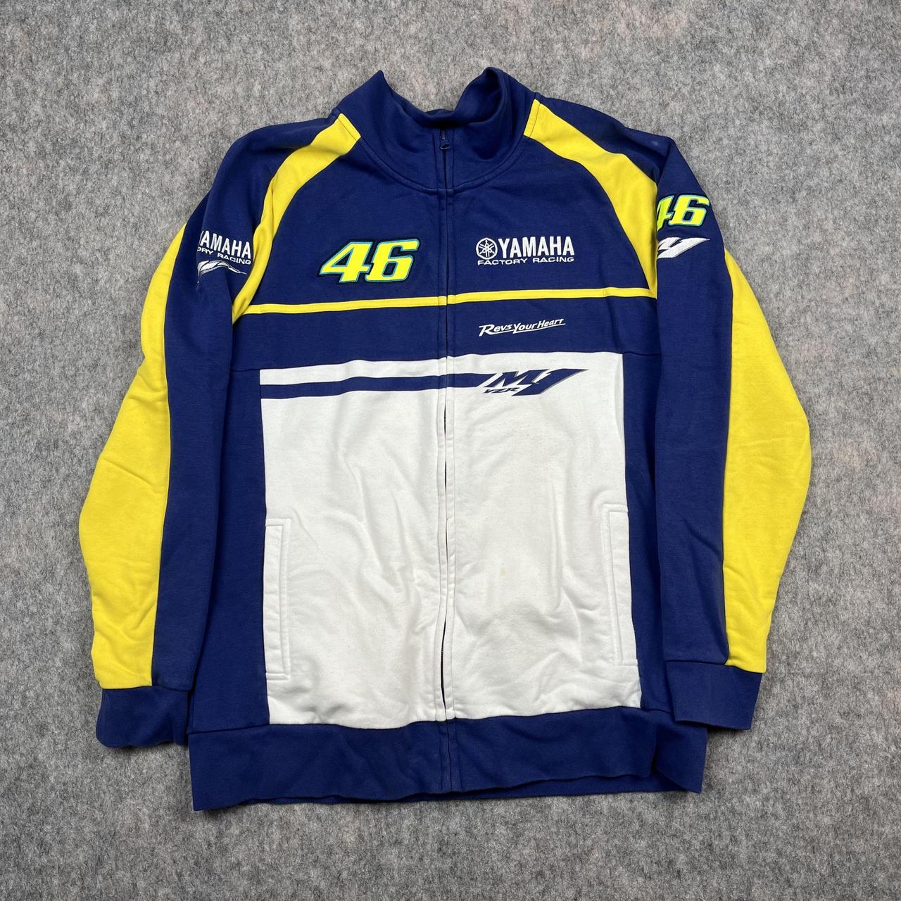 ヤマハVR46アウター VR46 Yamaha Monster Energy MotoGP Replica Leather Biker