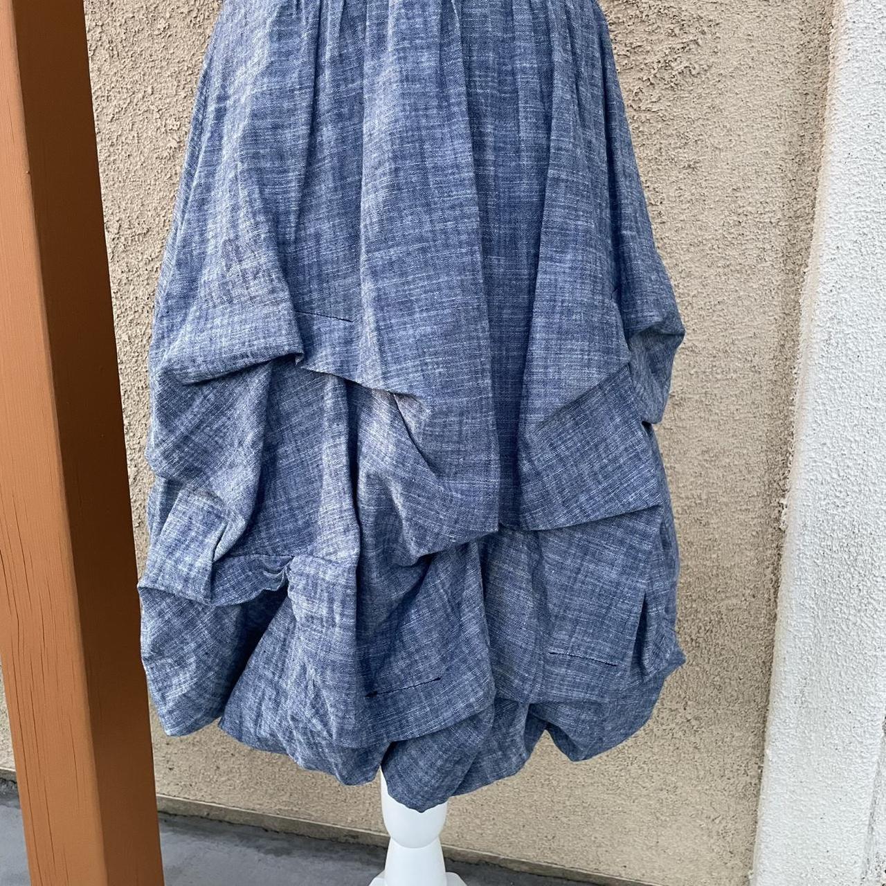 Dressbarn Women's Dress - Blue/Grey - 6 – Bubble … - image 2