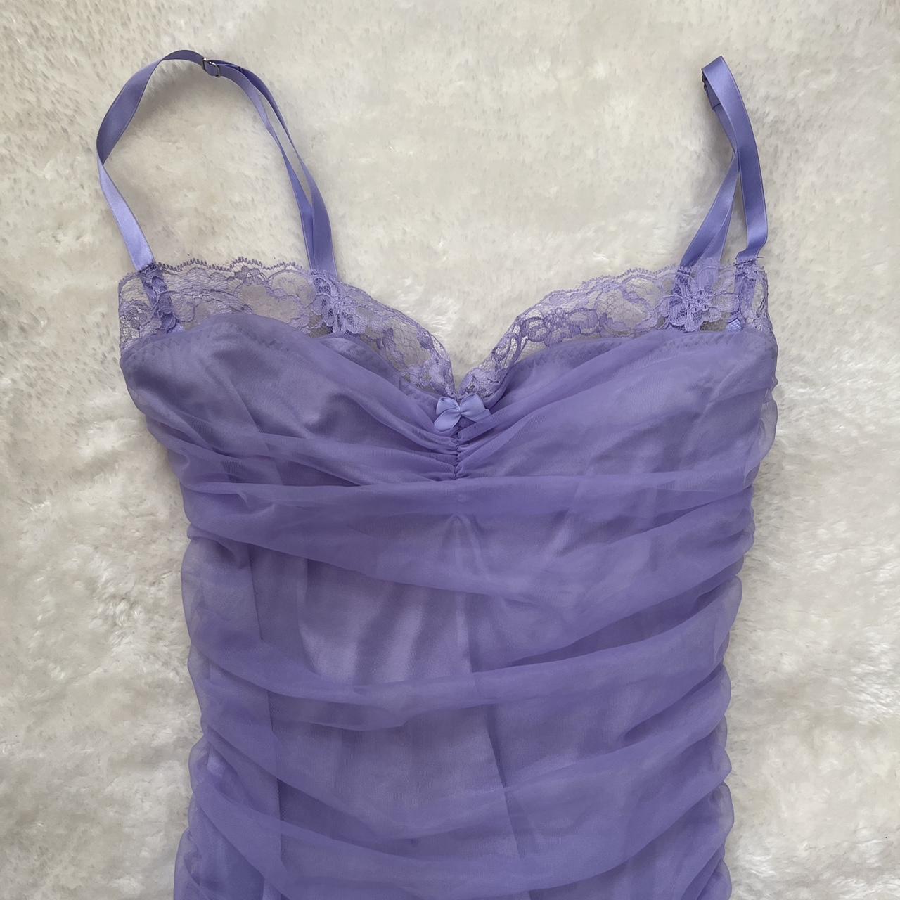 Daisy Daisy TV Women's Purple Dress Depop