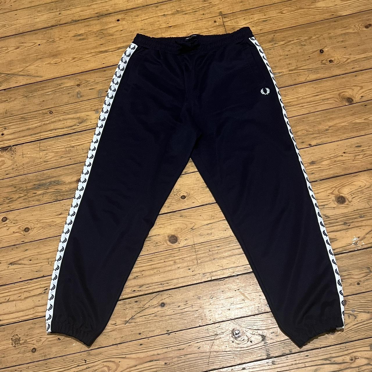 Fred Perry trackies Worn twice - Depop