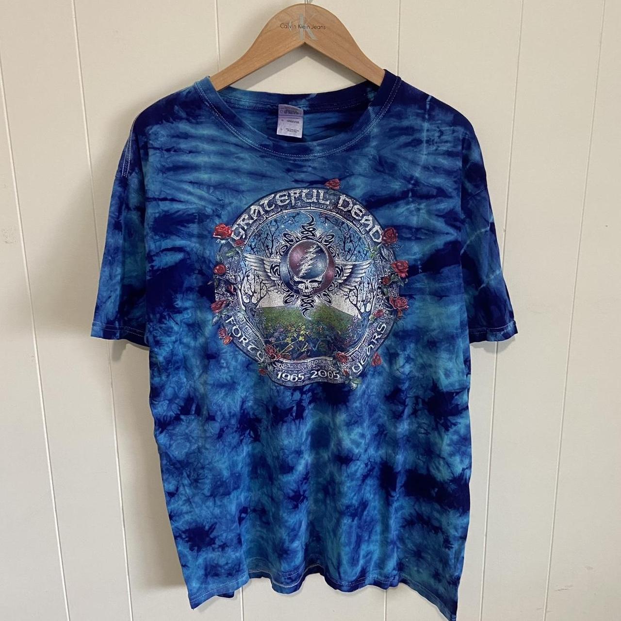 Y2K Grateful Dead tie dye tshirt Size Large but... - Depop