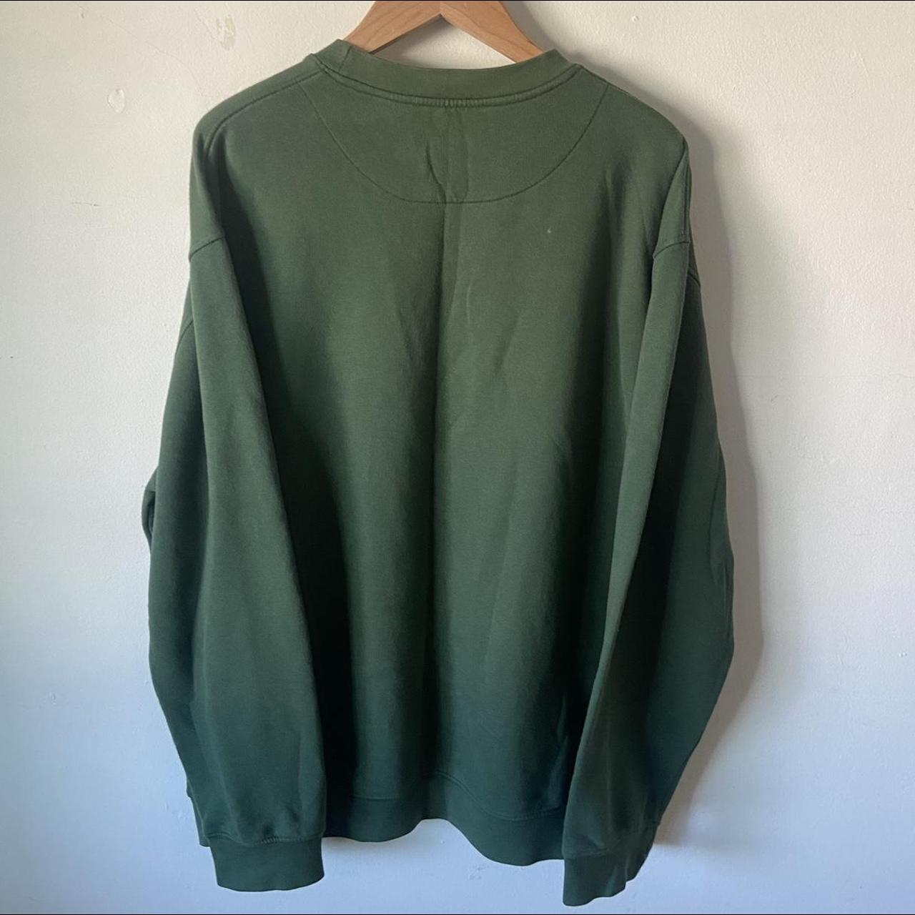 Nike Men's Green Sweatshirt | Depop