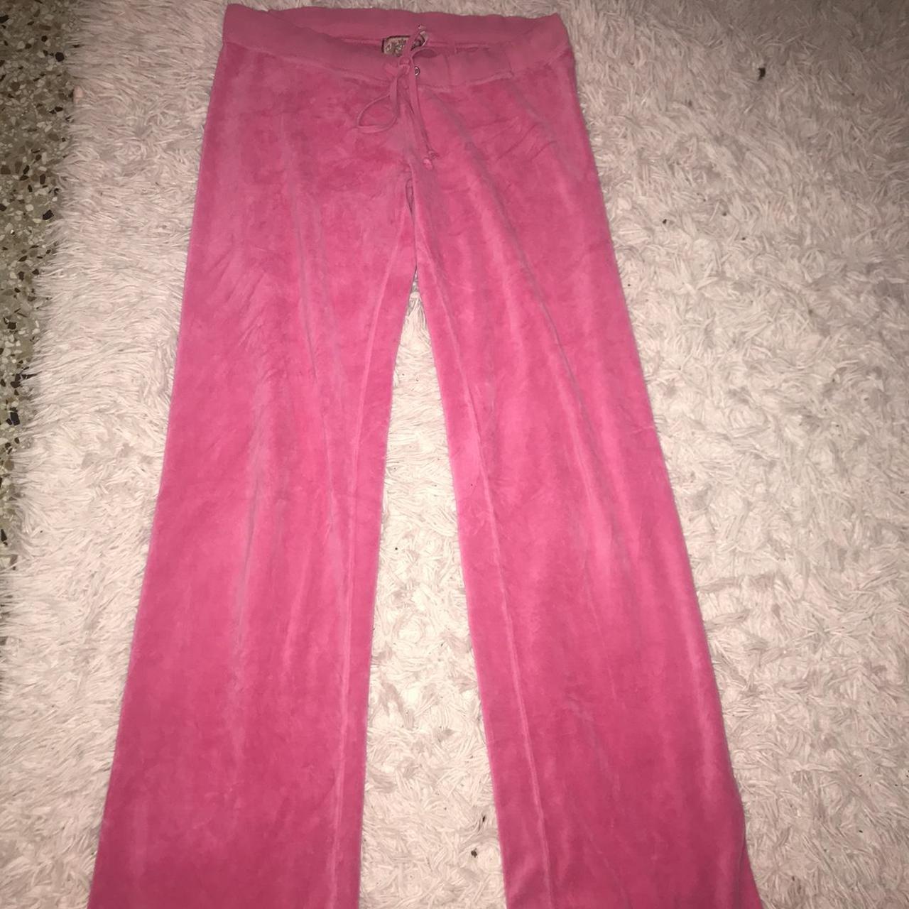 Juicy Couture Women's Pink Joggers-tracksuits | Depop