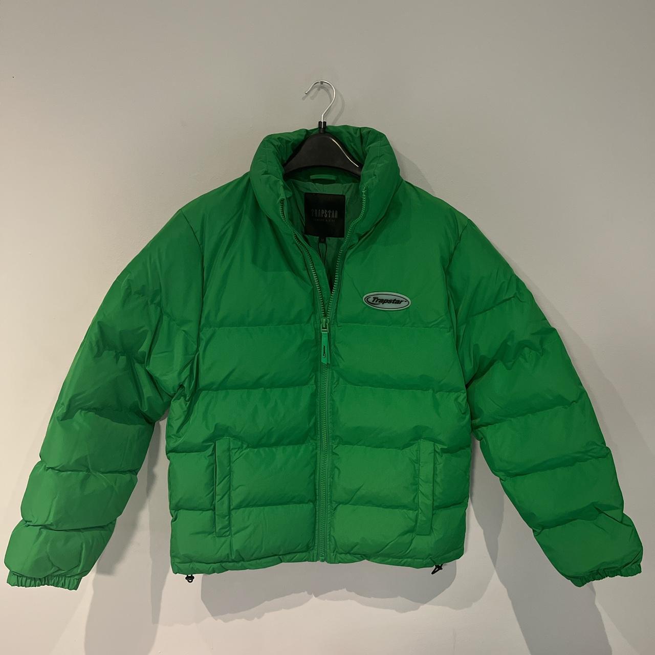 Trapstar Men's Green Jacket Depop