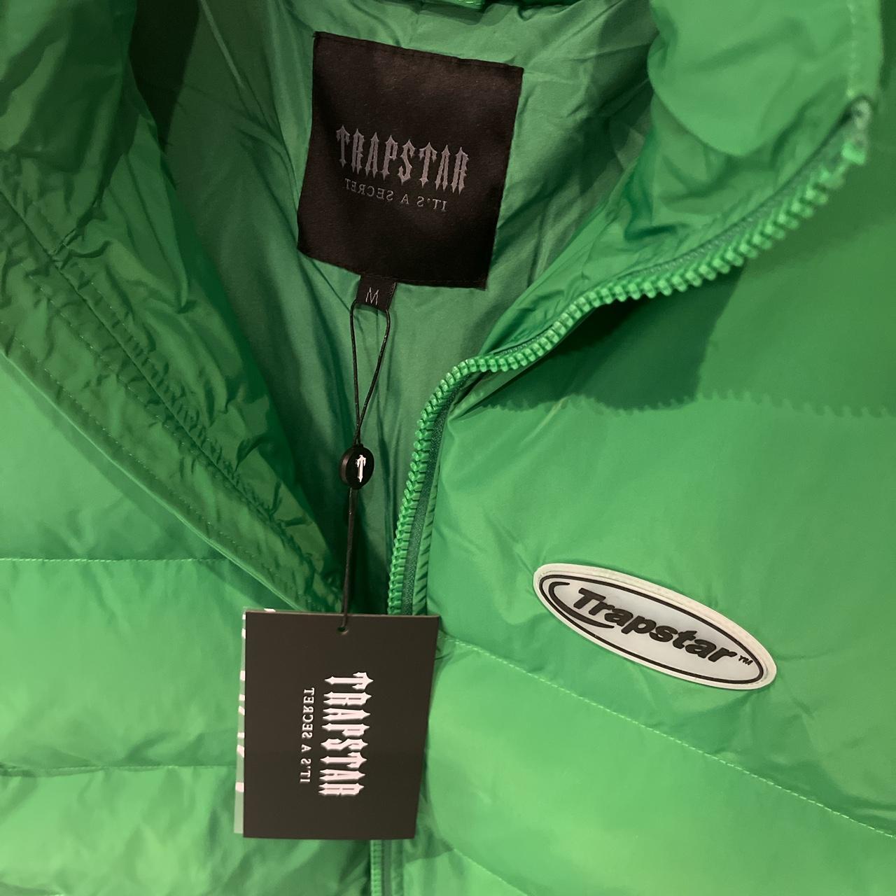 Trapstar Men's Green Jacket Depop