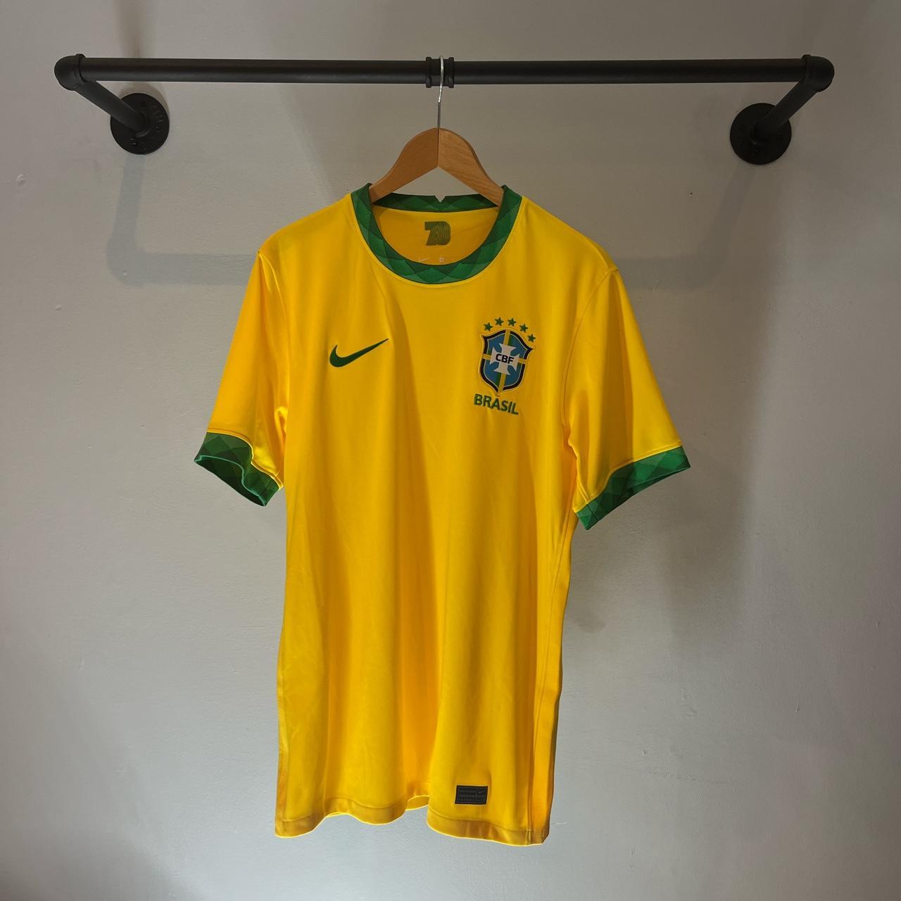 Nike Brazil Home Football Shirt 🇧🇷 Excellent - Depop