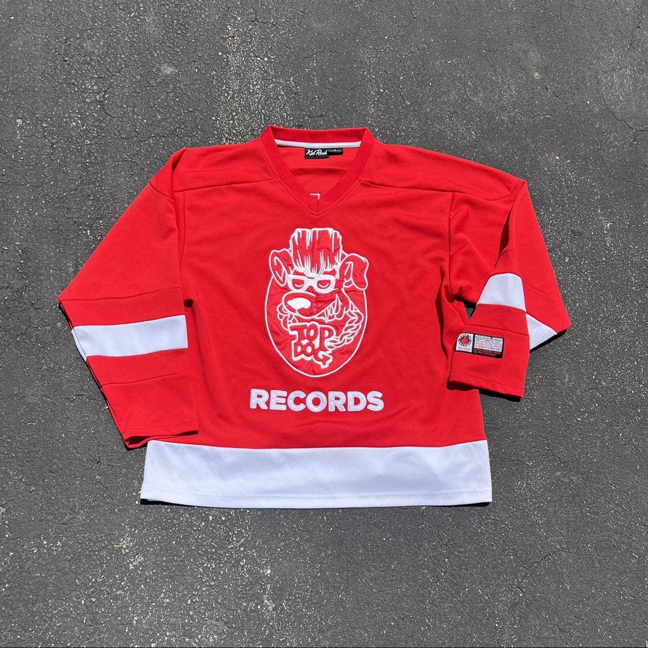 2017 Kid Rock Top Dog Records Hockey Jersey Size Medium Depop