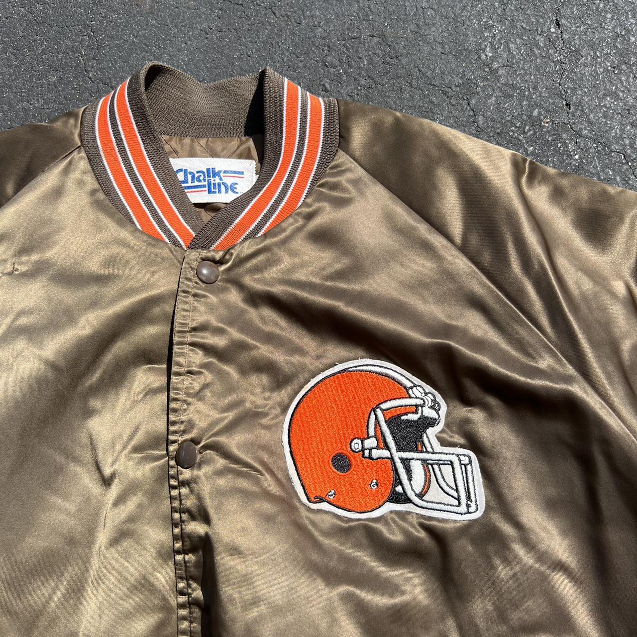 Vintage Cleveland Browns Chalk Line Jacket Size XL – My Cuzin Vintage  Cleveland