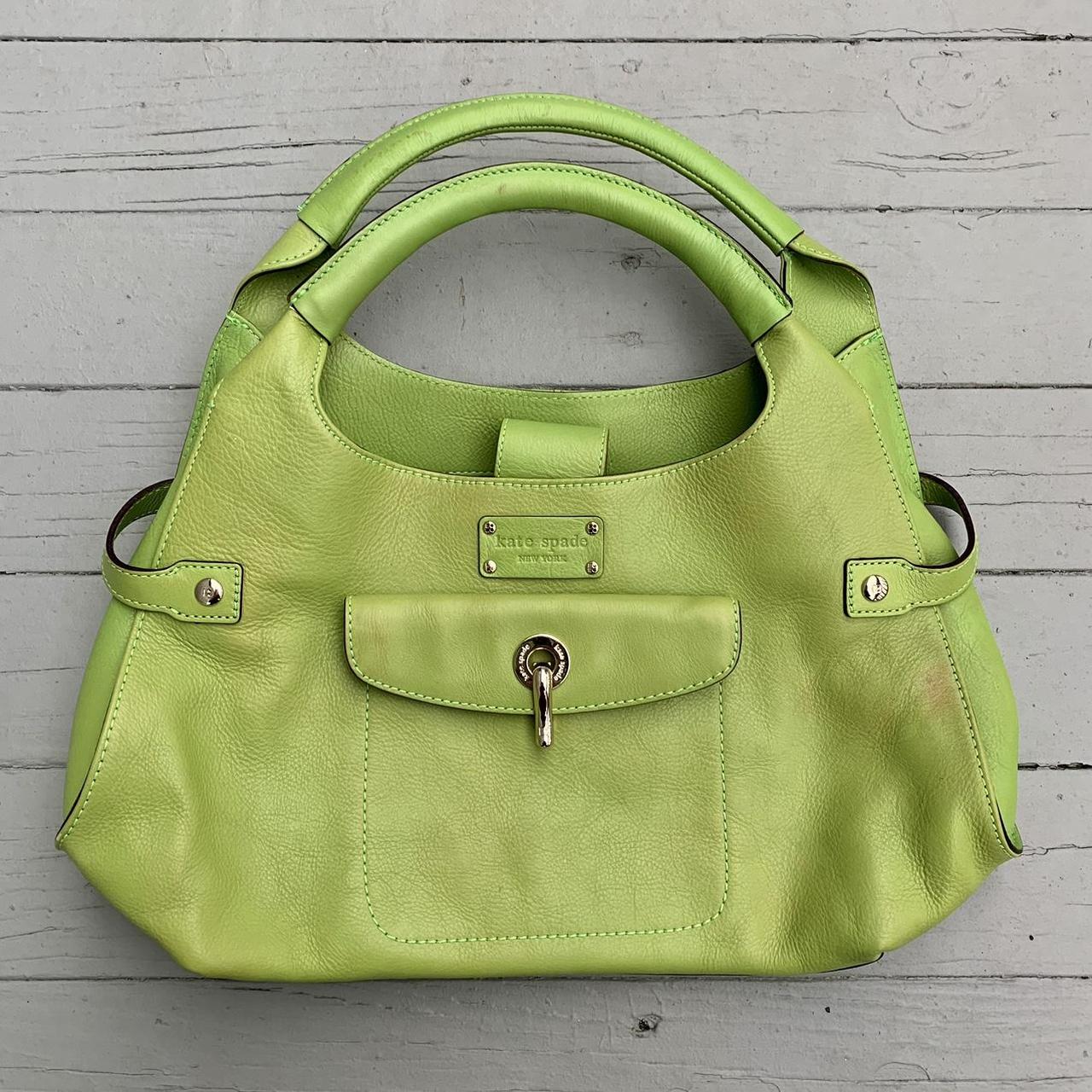 Lime kate hot spade crossbody bag!