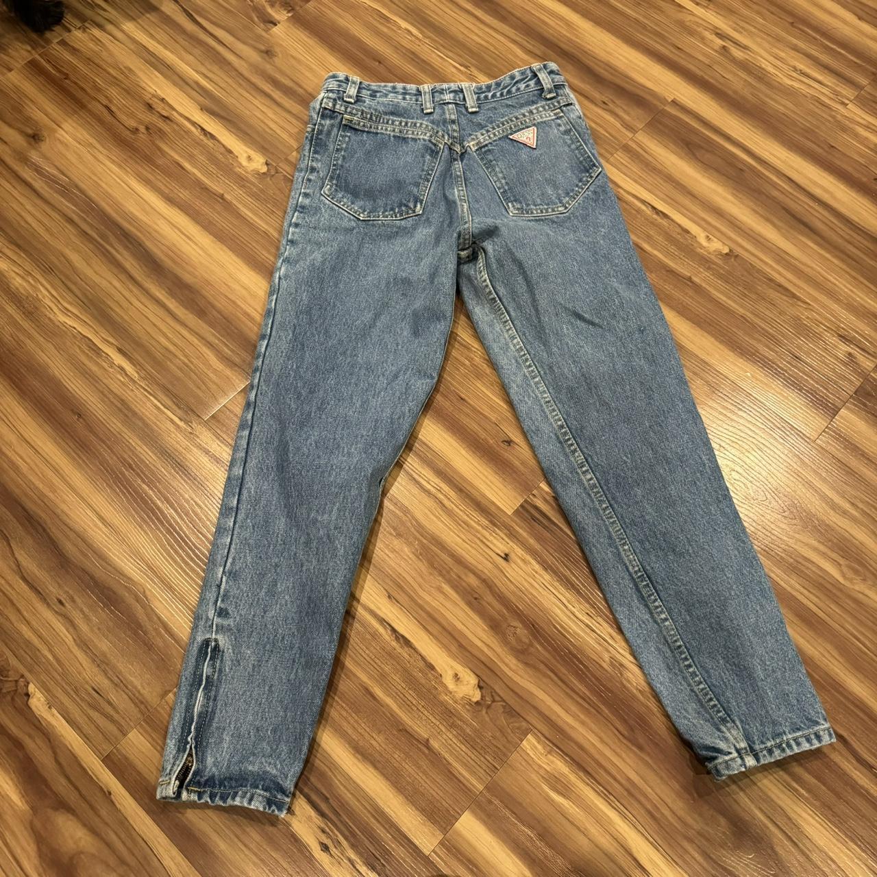 Blue Vintage Guess denim jeans. 100% cotton. Made in