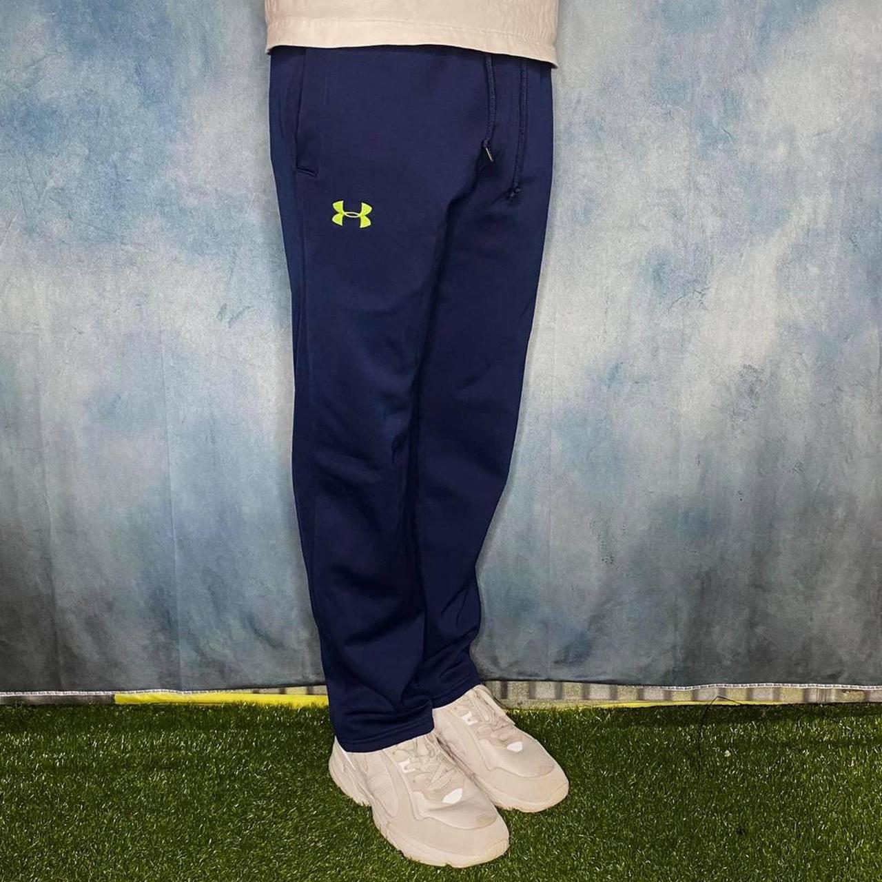 Navy blue discount under armour joggers