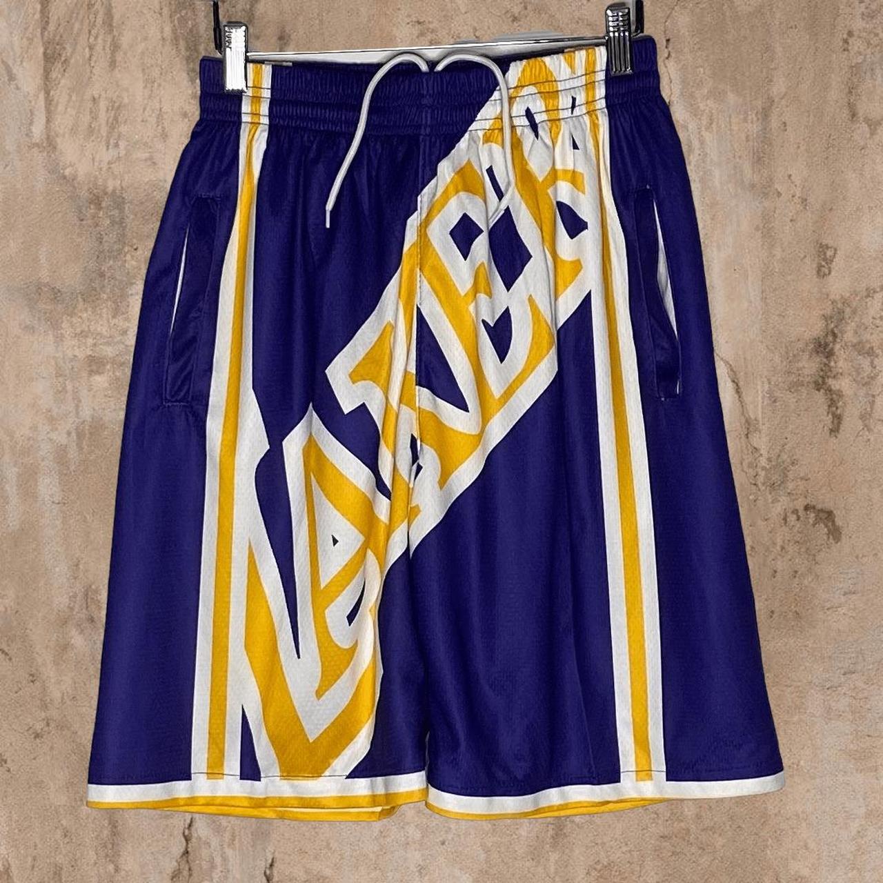 MITCHELL AND NESS - Vintage Lakers Shorts Size - - Depop