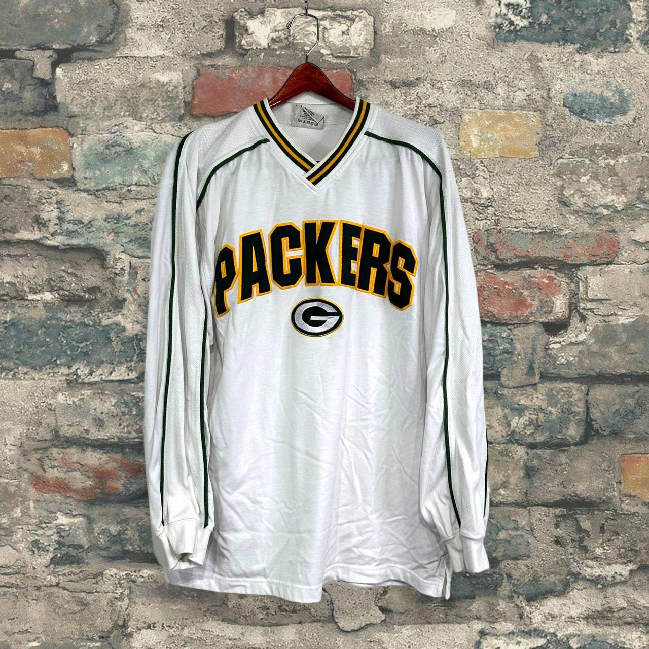 Vintage 90s Green Bay Packers Sweatshirt - Depop