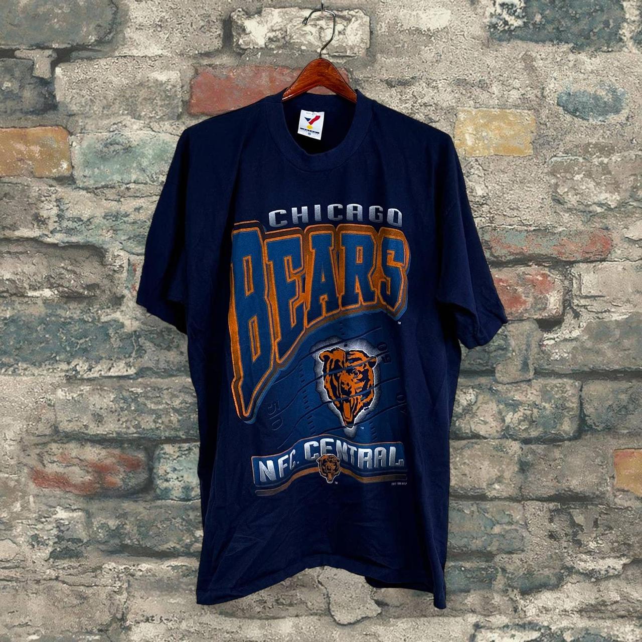 Vintage 90s 1996 Chicago Bears Hoodie Size L. The - Depop