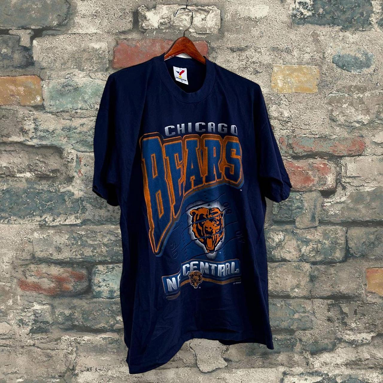 Men's Starter Orange/Navy Chicago Bears Throwback League