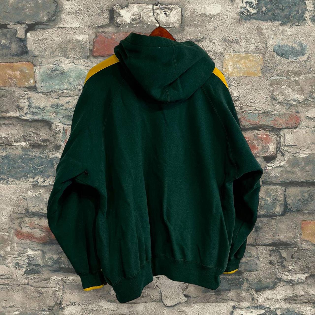 Lee, Shirts, Vintage Green Bay Packers Hoodie Forest Green Cotton Lee  Sport 9s