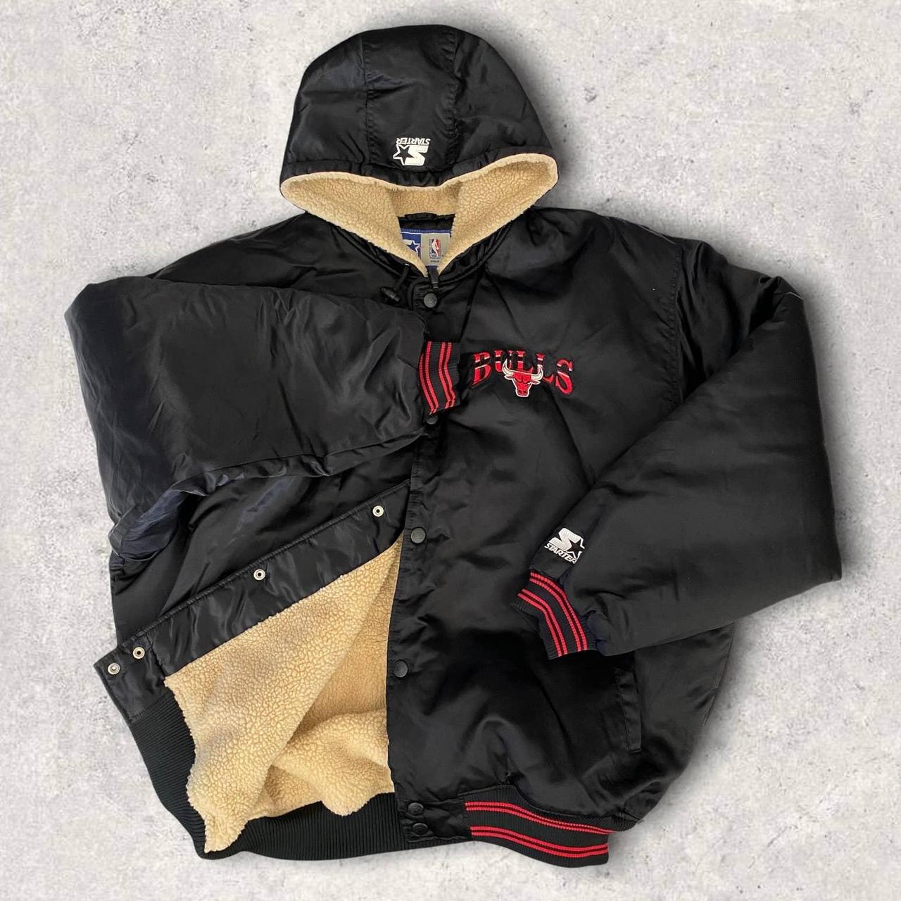 Chicago bulls hotsell satin starter jacket