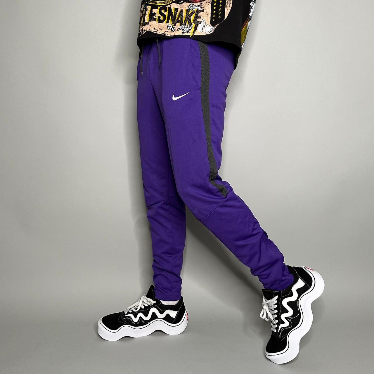 Nike purple track store pants