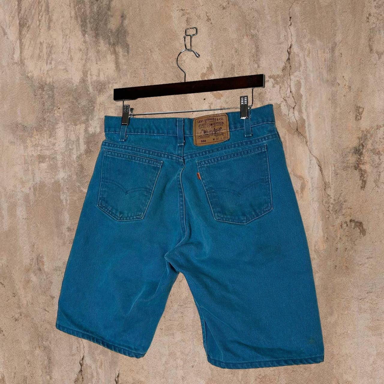 Levi's jean shorts 2025 550 relaxed fit