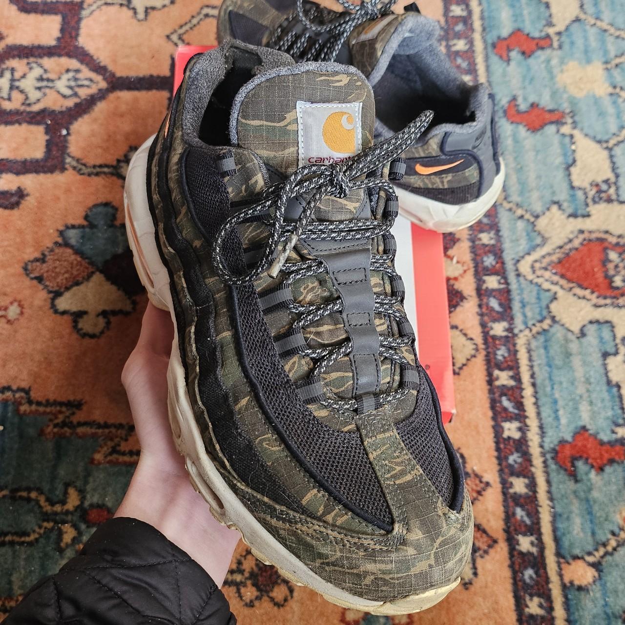 Nike Air Max 95 x Carhartt WIP US10. Shoes have. Depop