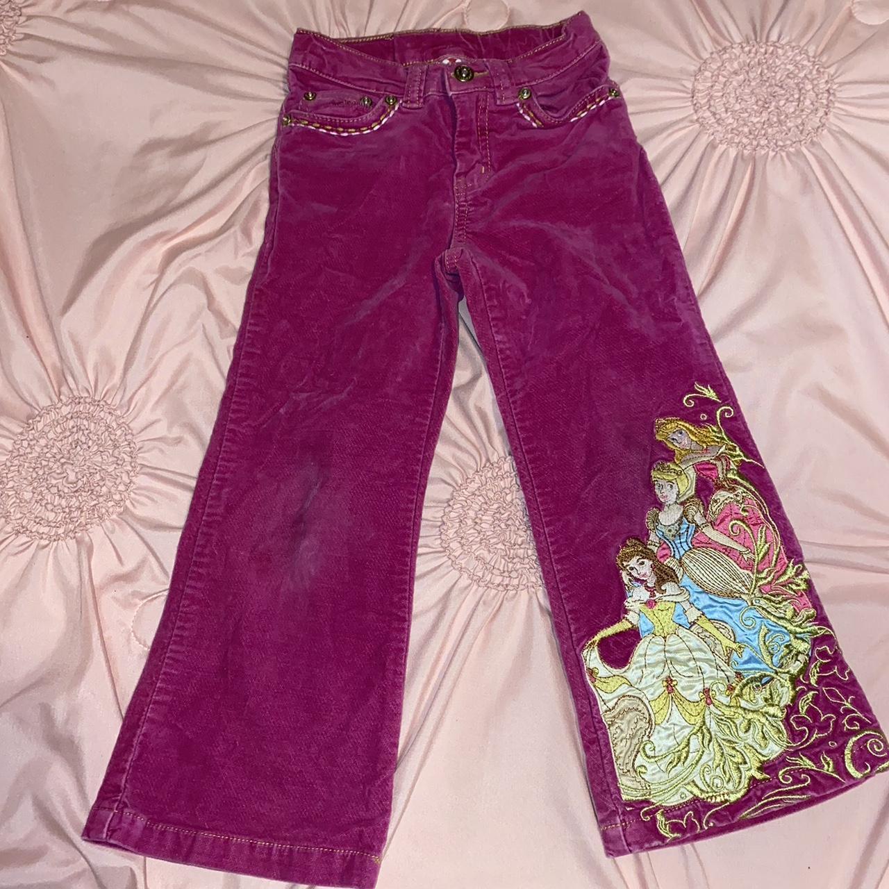 Pink velvet-pants - Depop