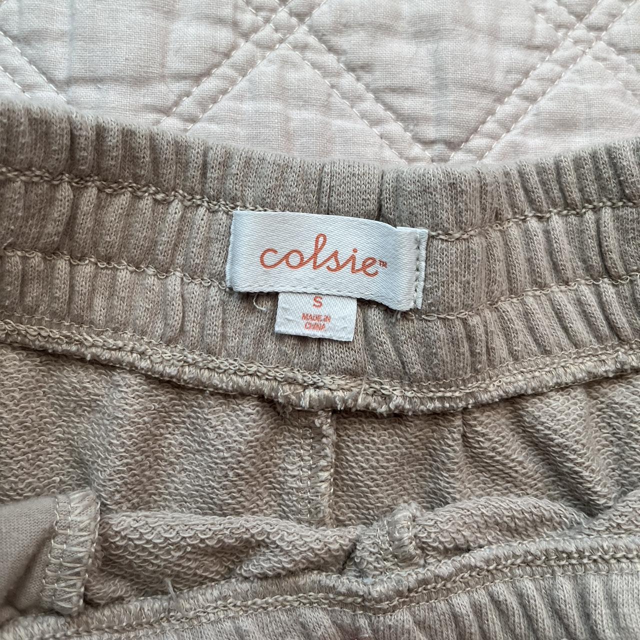 colsie target brand light brown sweatshirts in - Depop