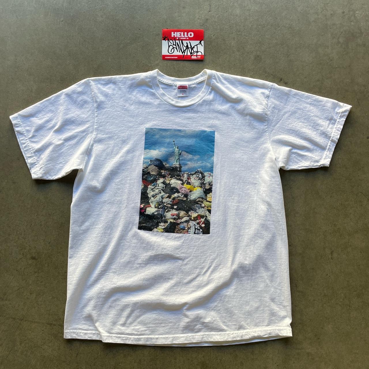 Supreme trash t shirt - FW22 I think - washed... - Depop