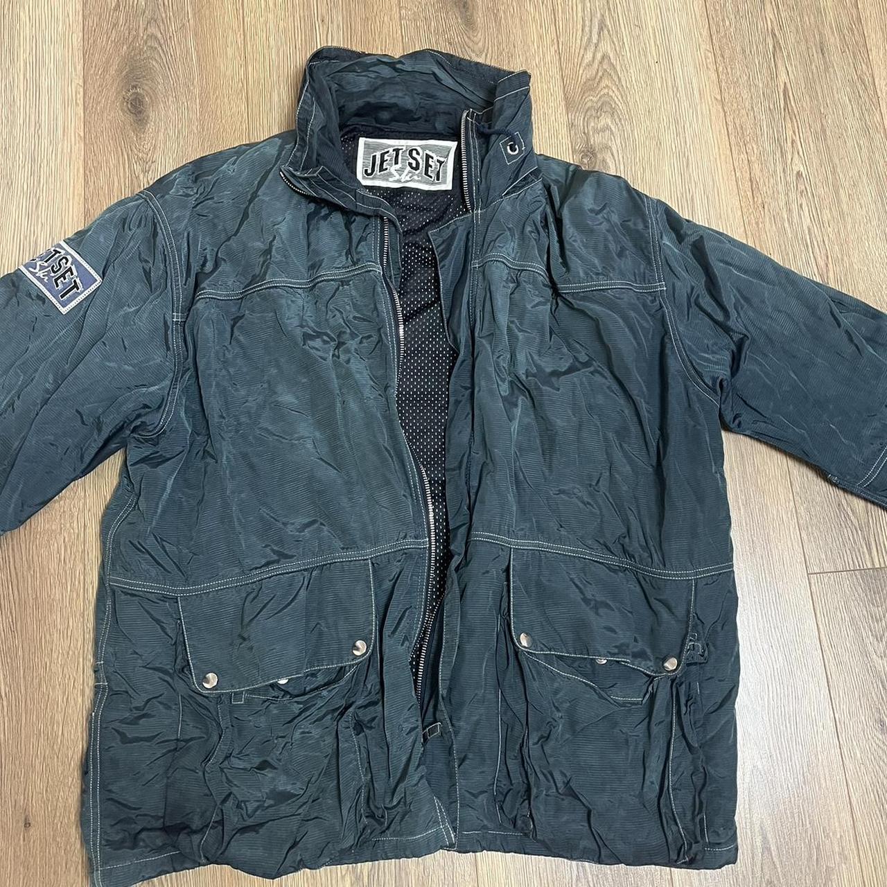 Jet Set Ski jacket, good condition vintage Size... Depop