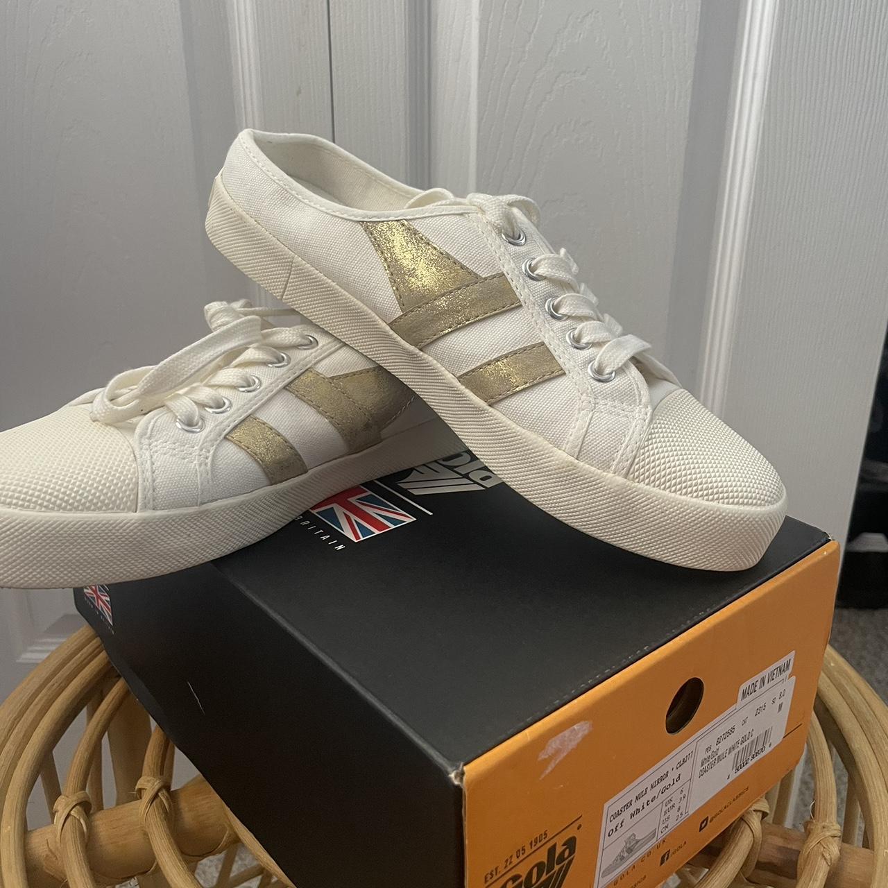 gola gold sneakers