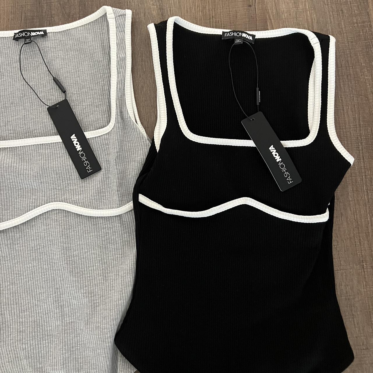 Two BNWT super cute contouring bodysuit so small! Depop