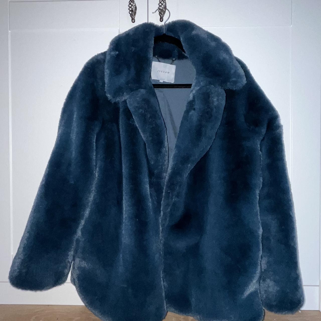 Jigsaw fur coat best sale