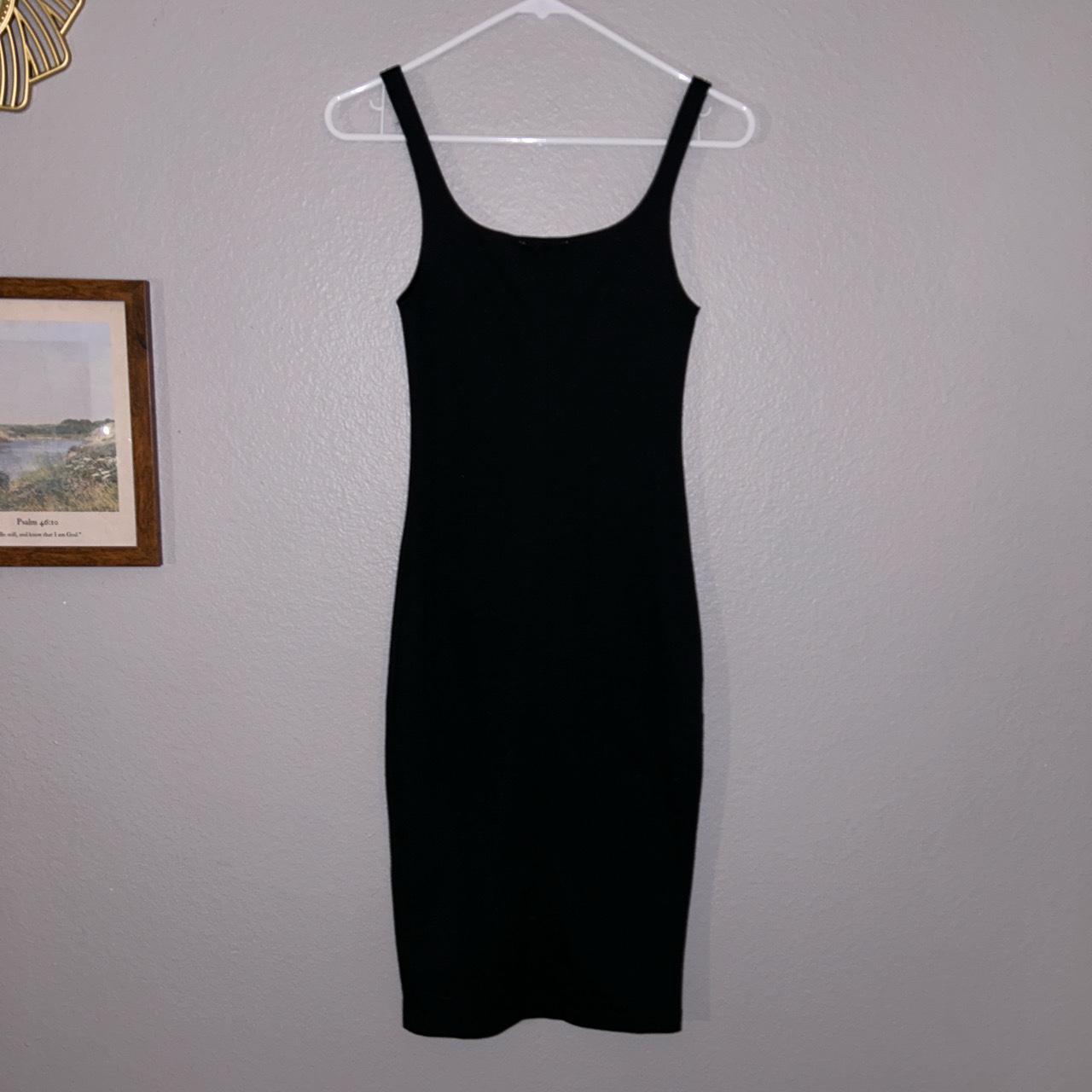 Zara black midi dress Size: small Brand: Zara - Depop