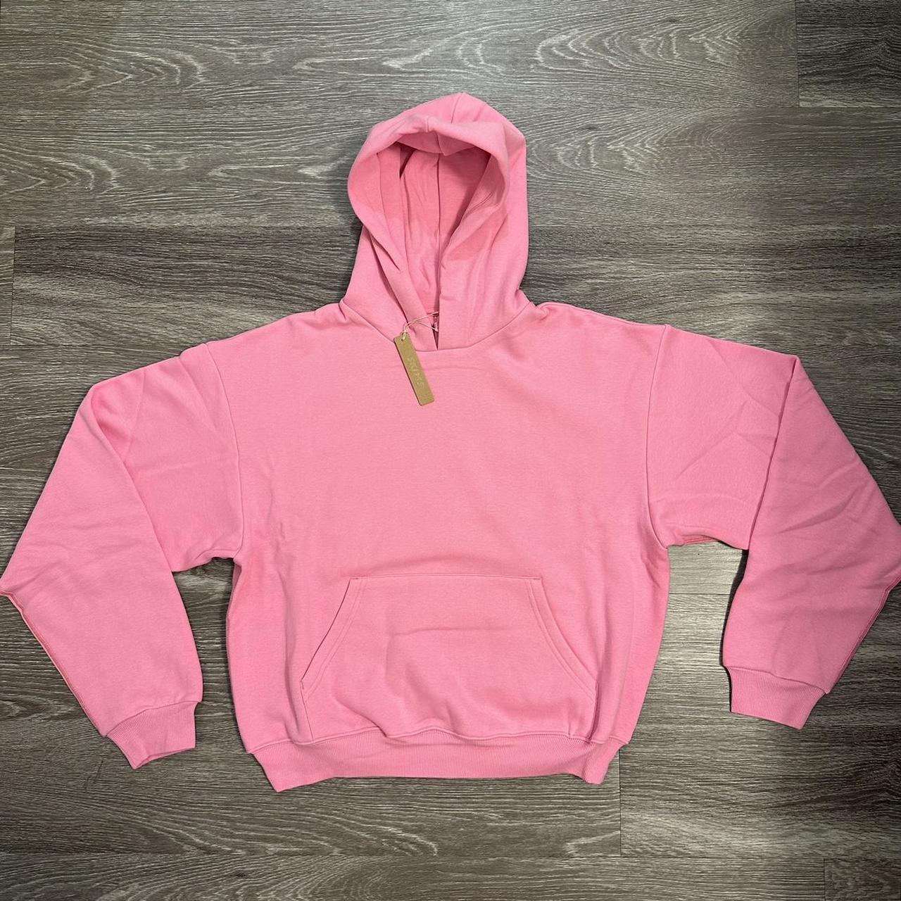 Skims Women's Pink Hoodie | Depop