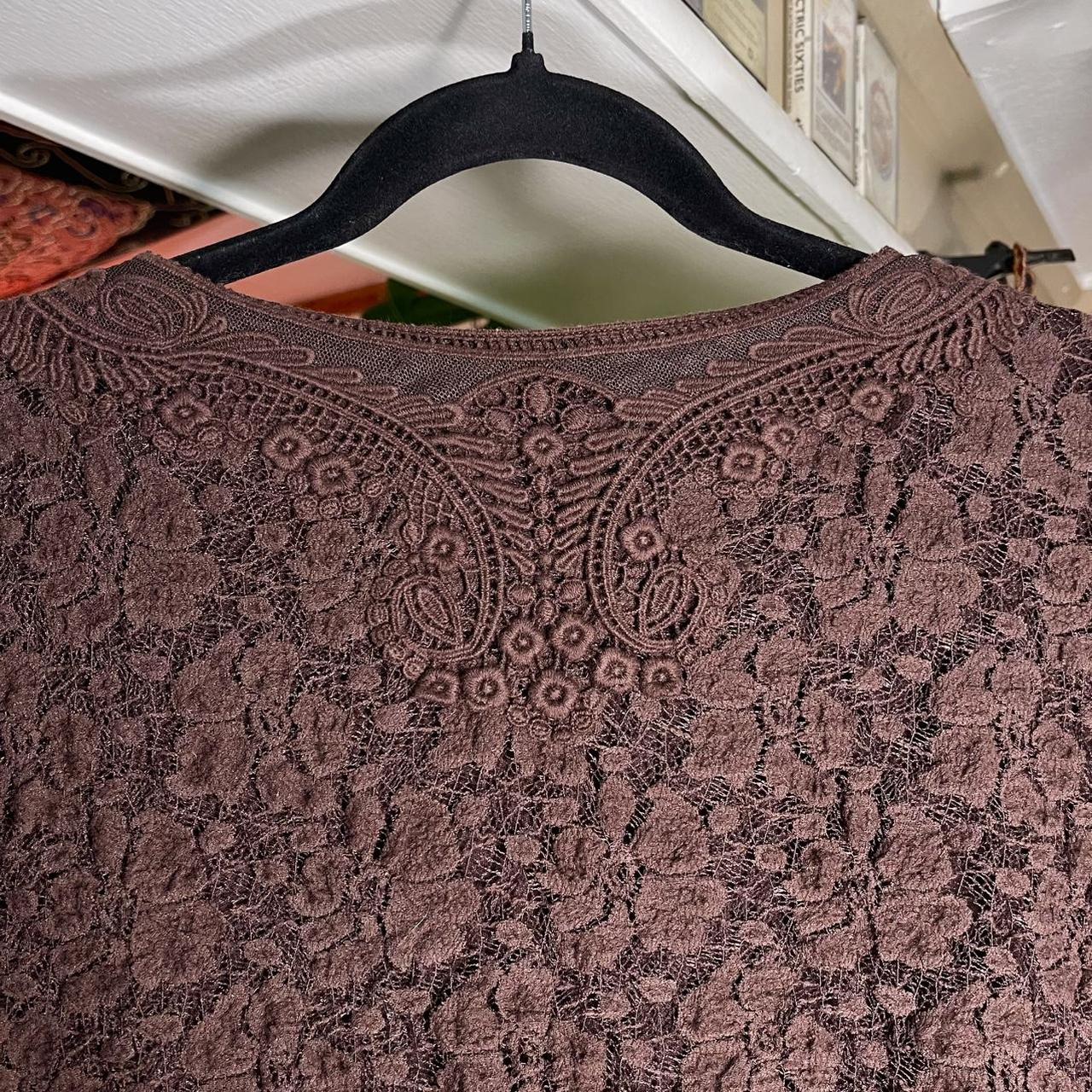 Coldwater Creek Women's Blouse - Brown - XXL – vi… - image 6