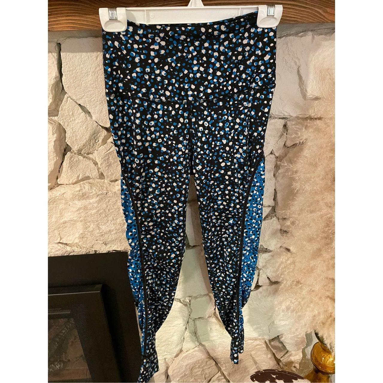 Beyond yoga lux print ladder midi lace leggings size. Depop