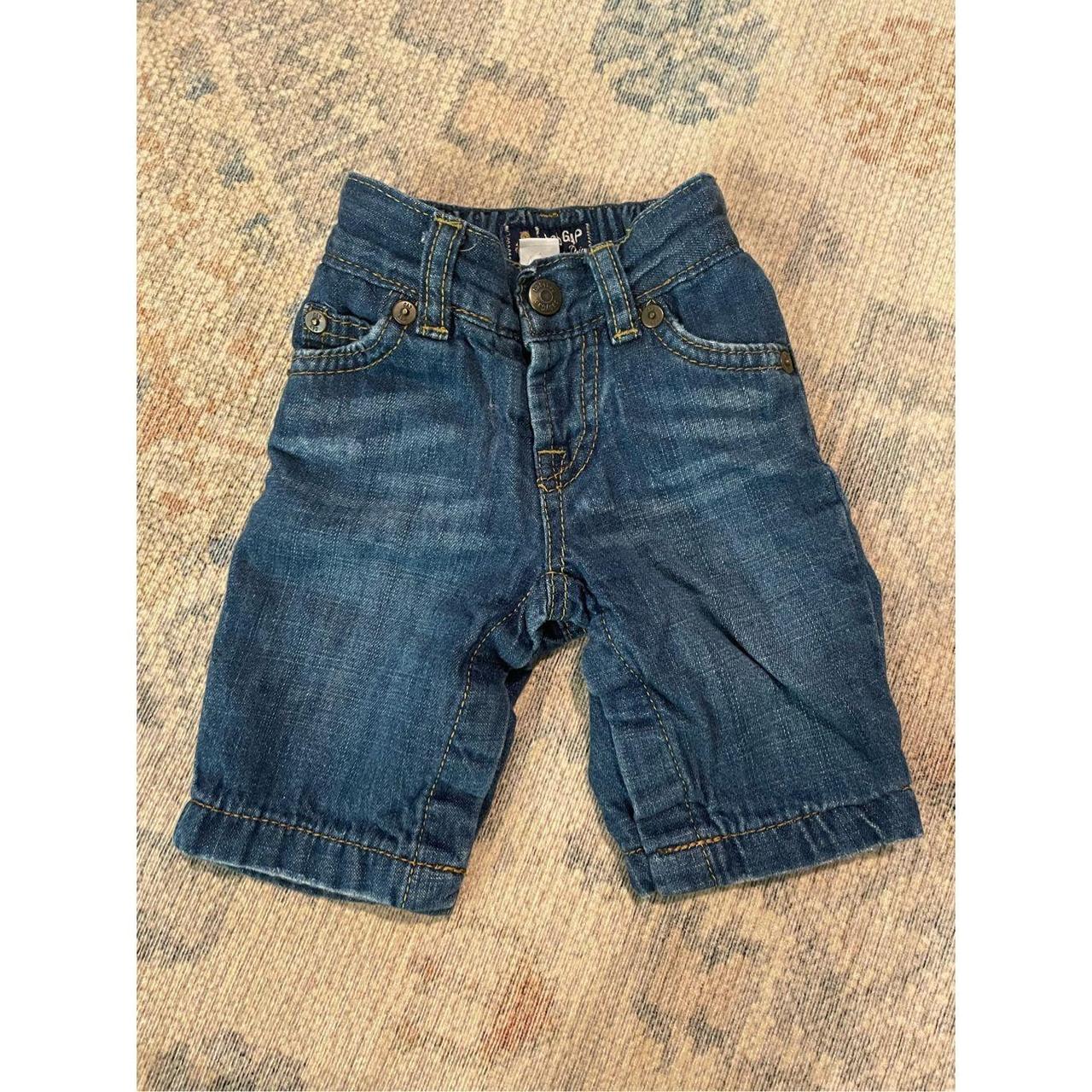 Baby gap fleece lined jeans size 0 3. Depop