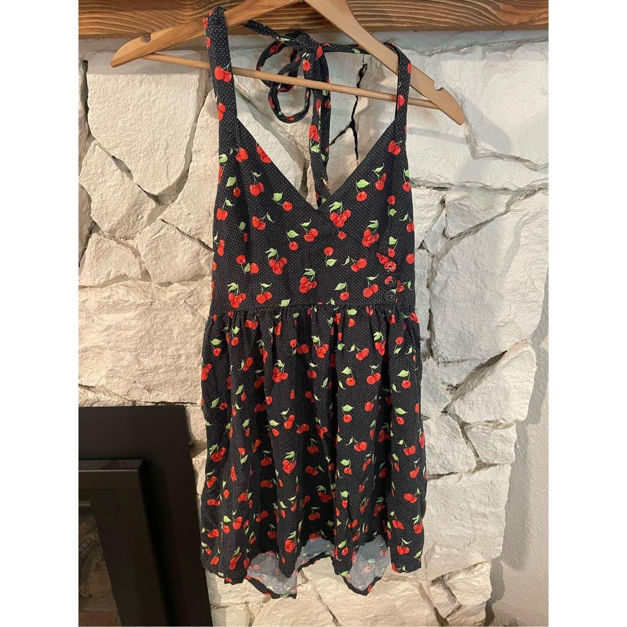 Cherry print dress urban outfitters best sale