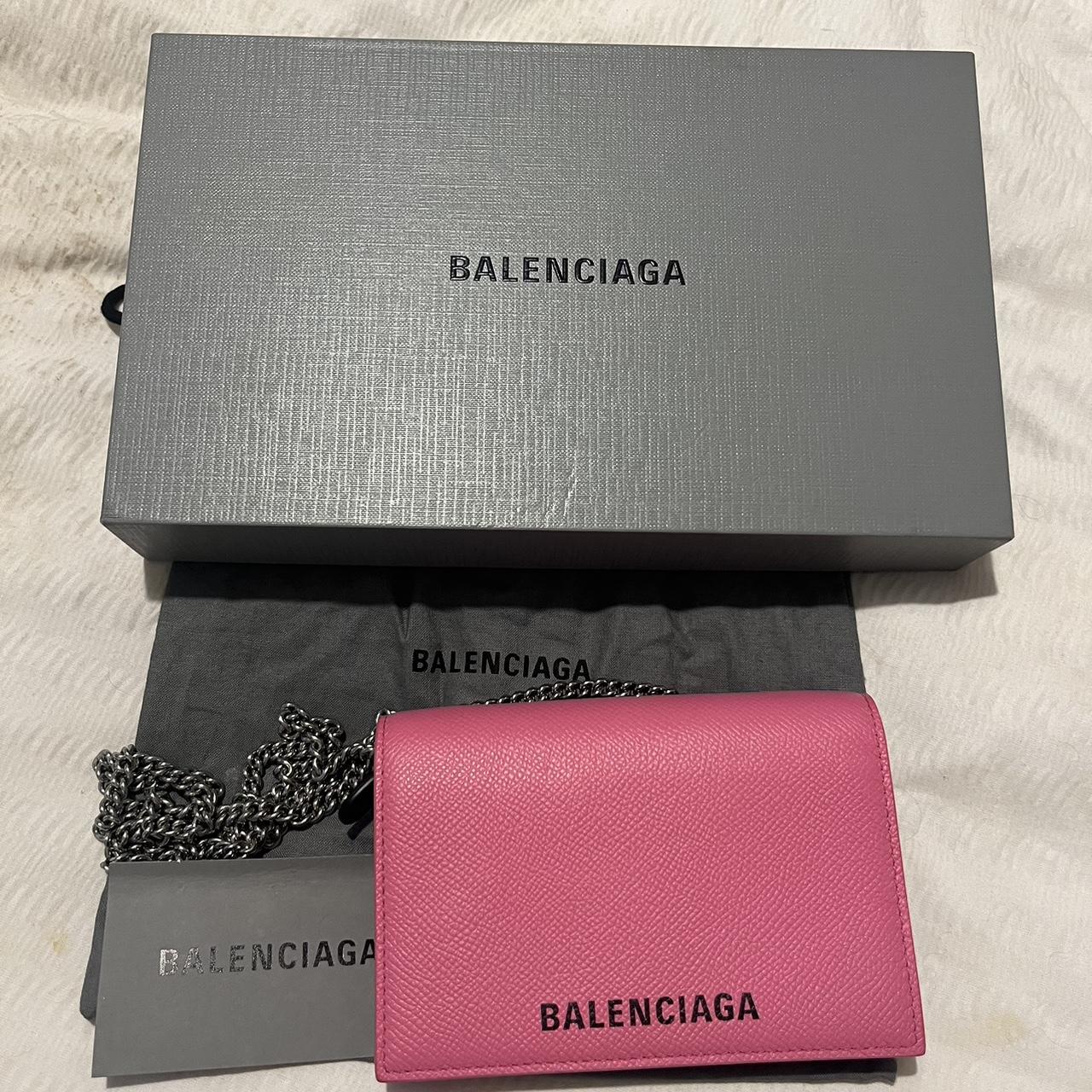 Fashion balenciaga ville wallet