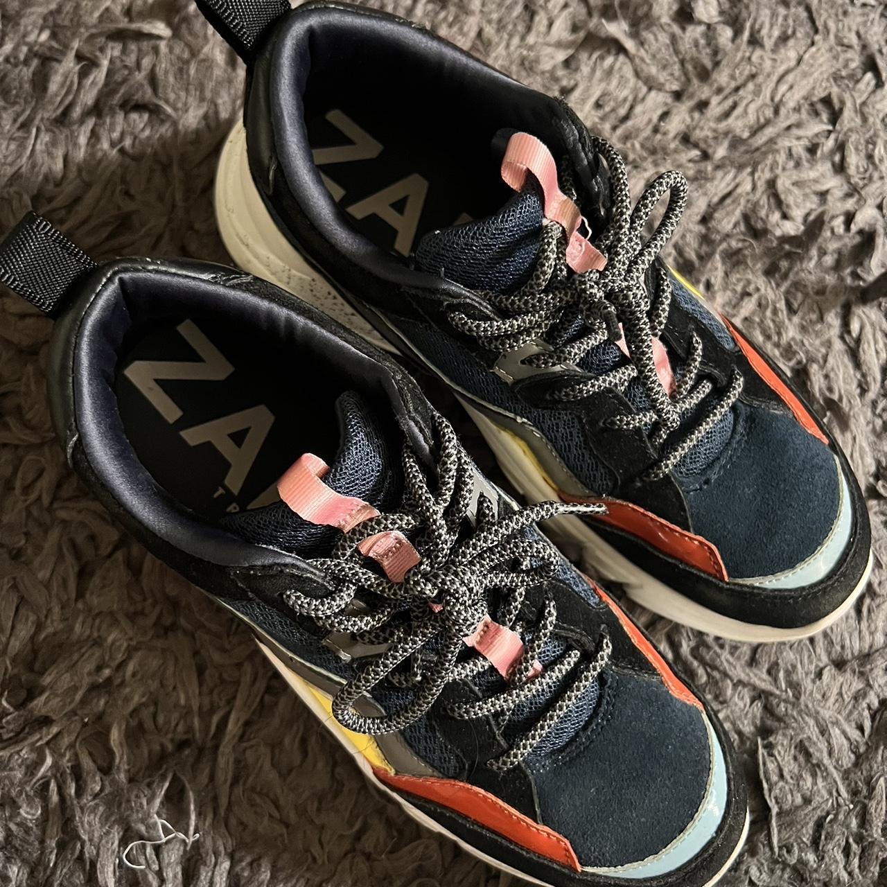 Zara multicolor sales sneakers