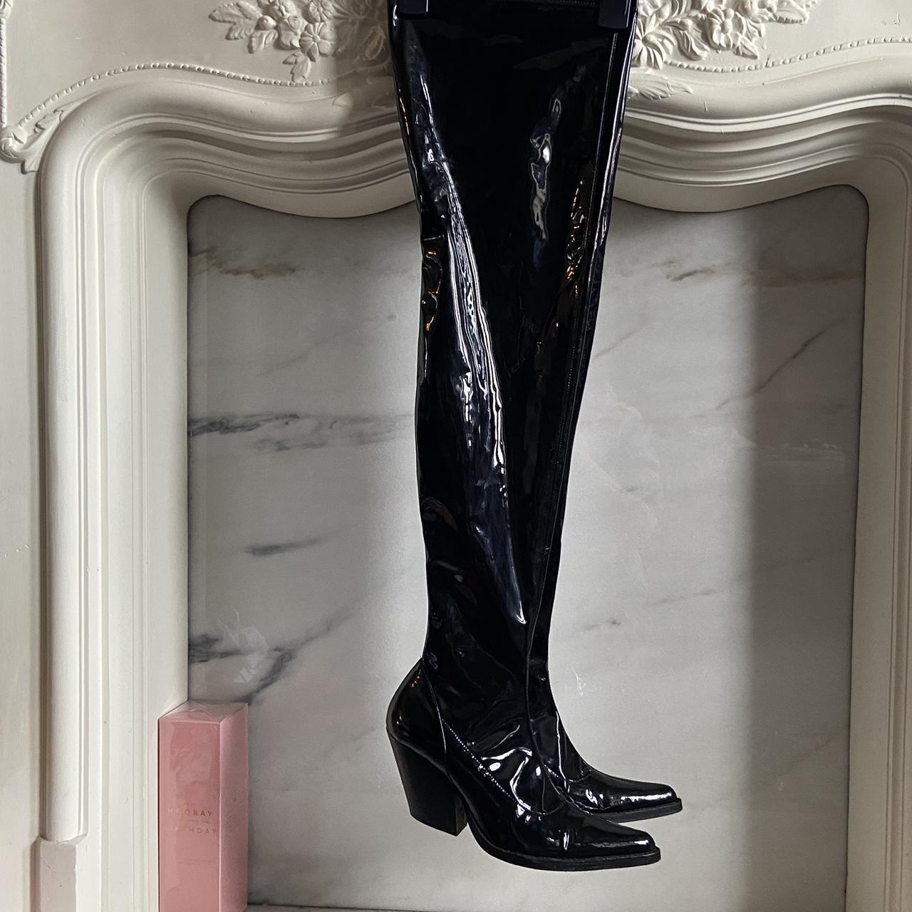 Size 6 sale thigh high boots