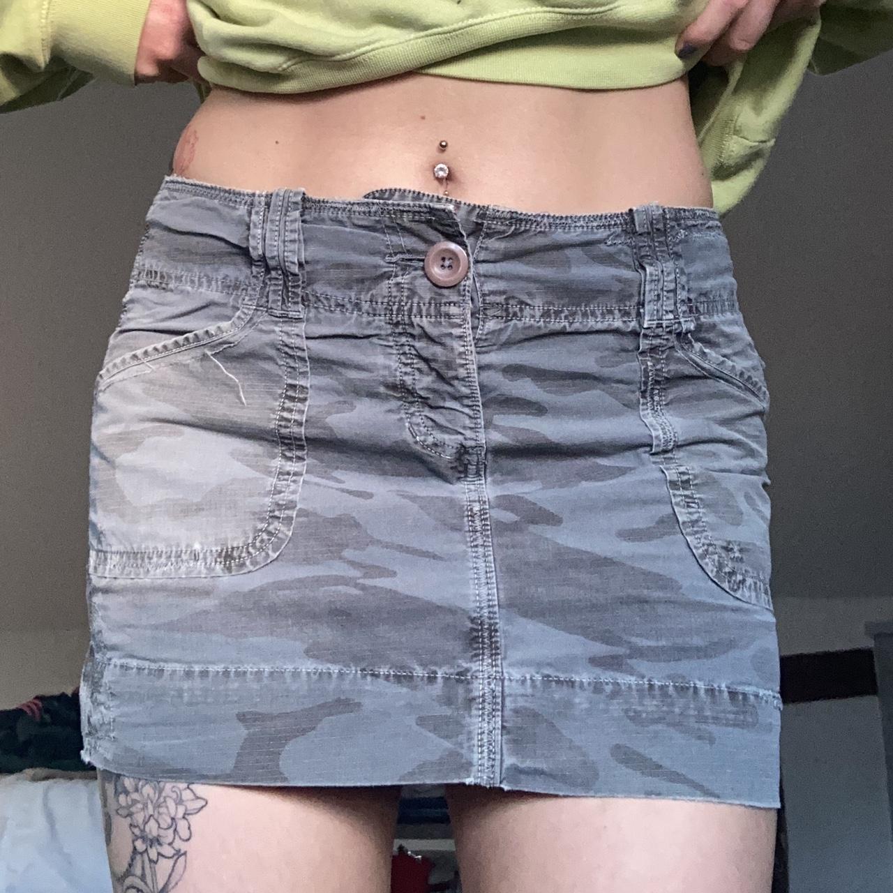 Cargo mini skirt from American eagle outfitters US... Depop