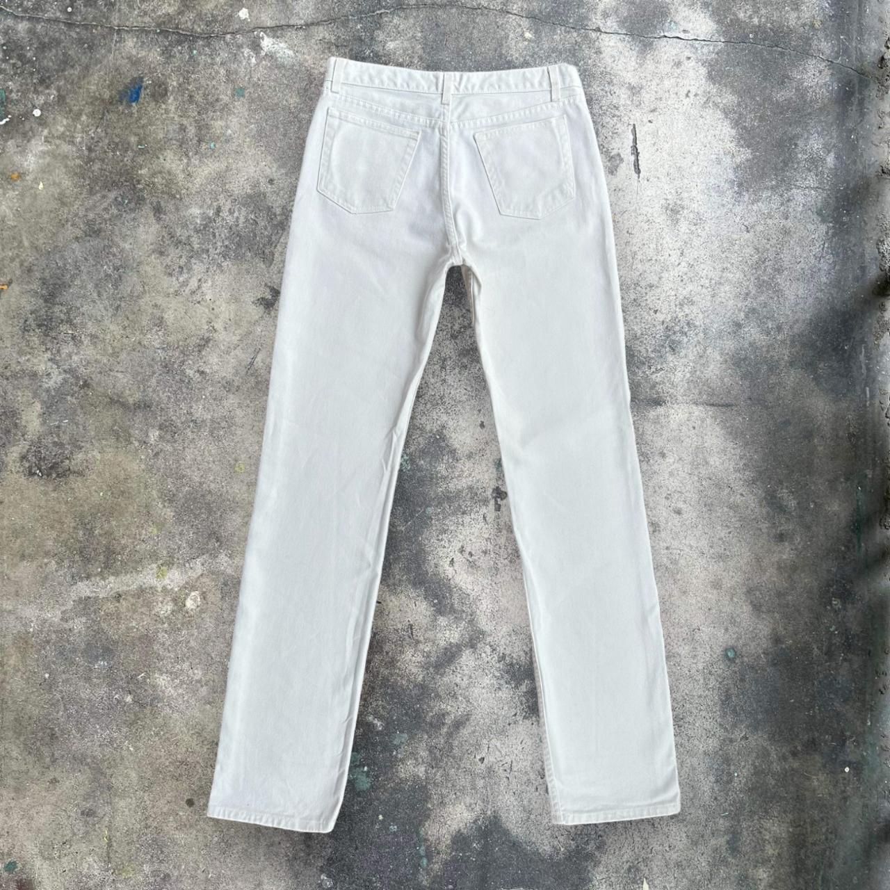 パンツ HELMUT LANG BOOT CUT Painted Denim 28 Helmut Lang Cropped Wide-Leg Painted Jeans | Saks Fifth Avenue