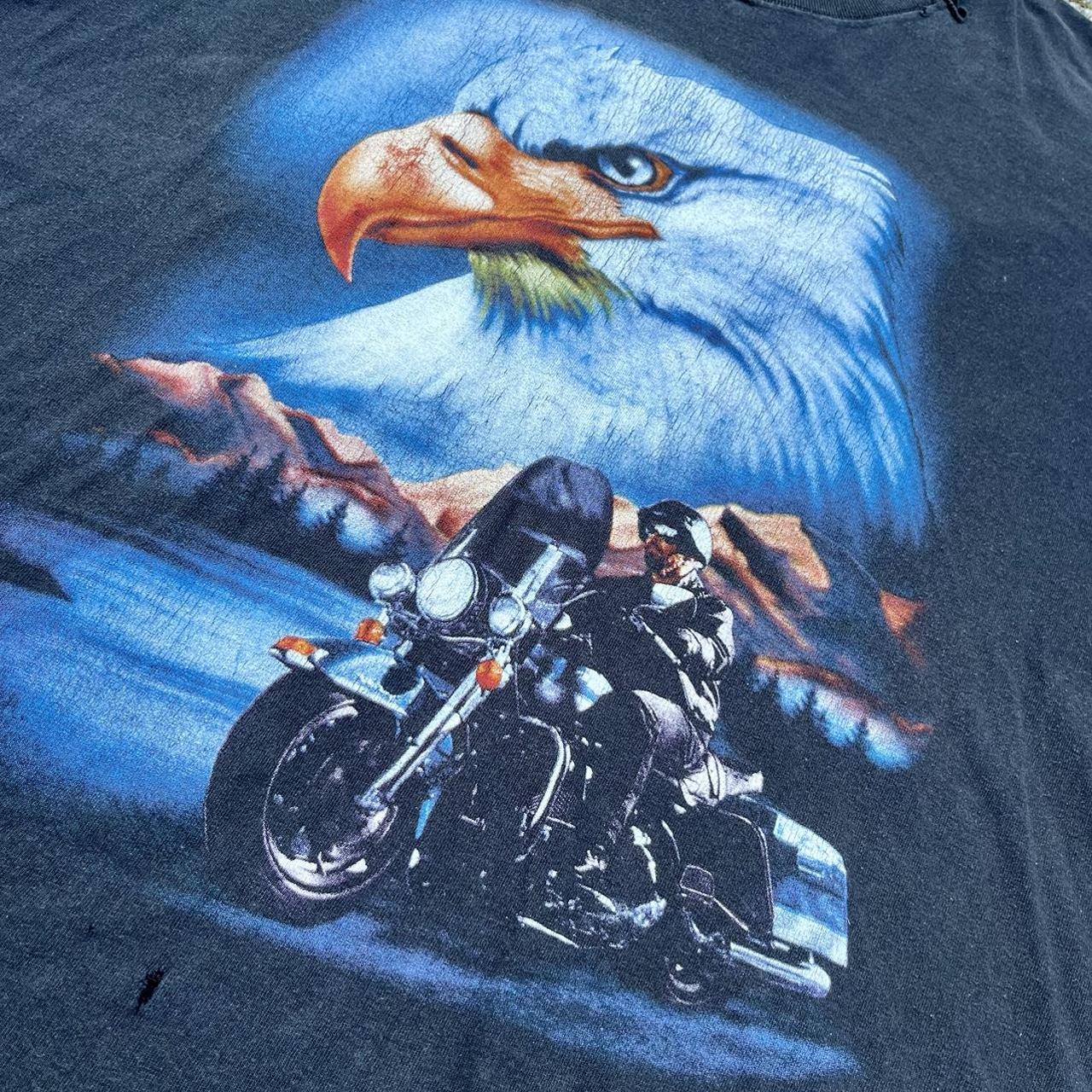 Motorcycle Eagle T shirt