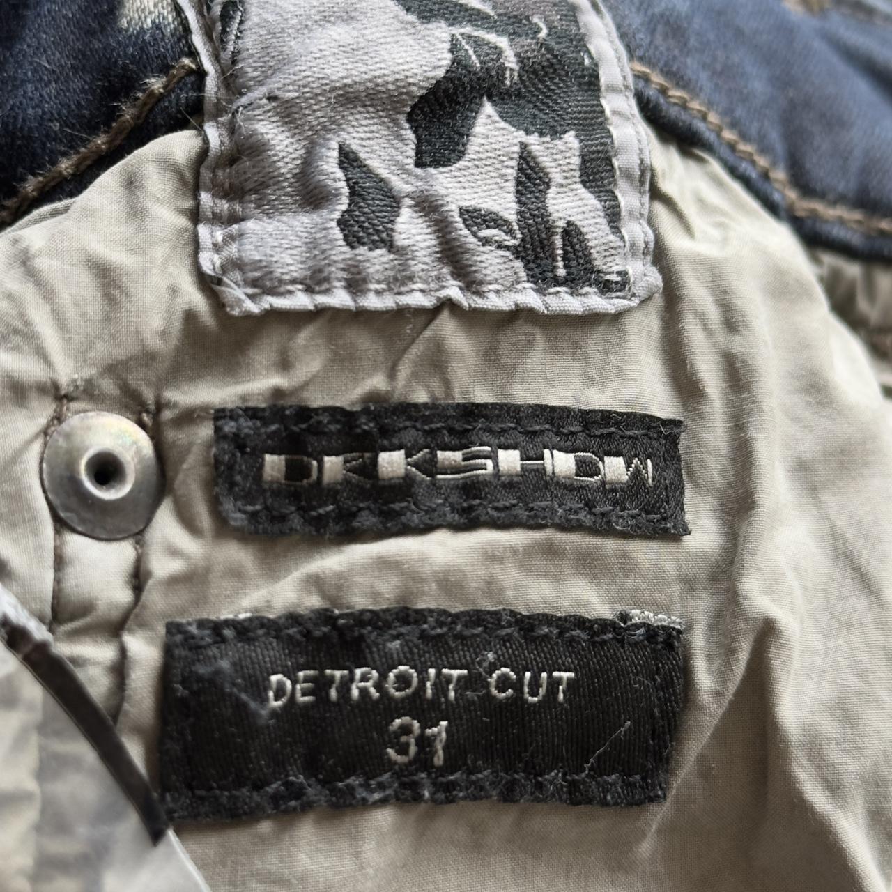 Rick Owens Detroit Cut Hustler Denim! With... - Depop