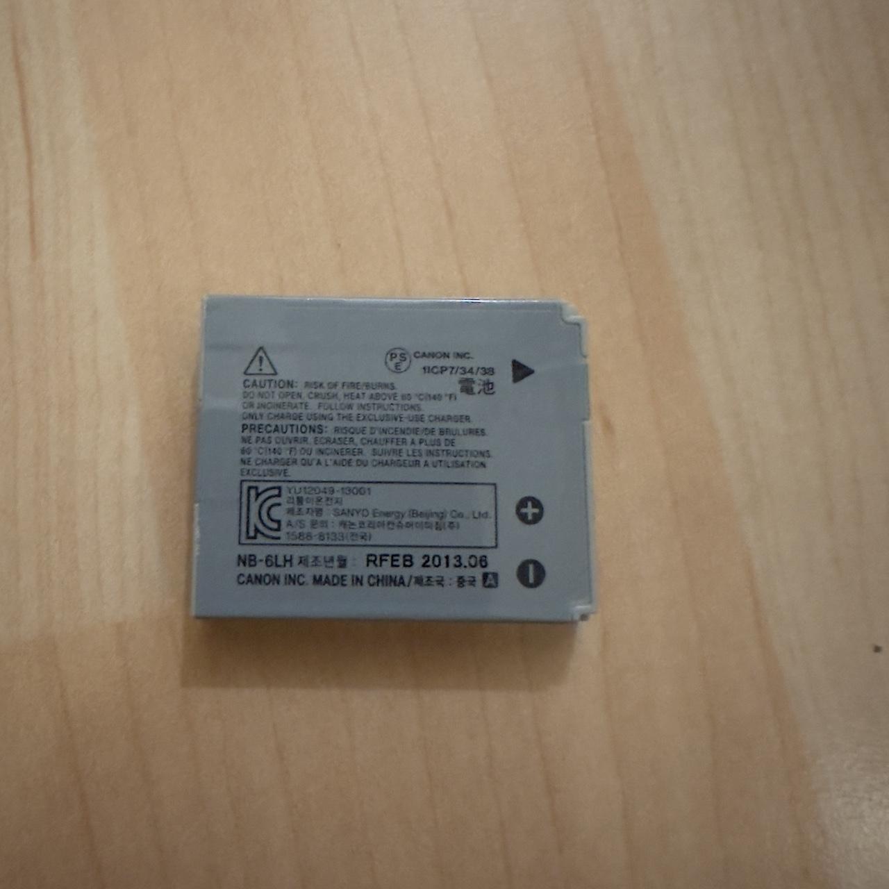 Canon battery pack NB-6LH genuine charged battery - Depop