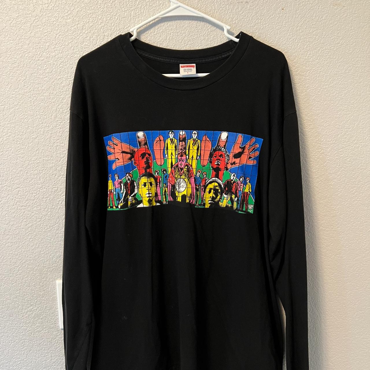 L black Life After Death Supreme long-sleeve... - Depop