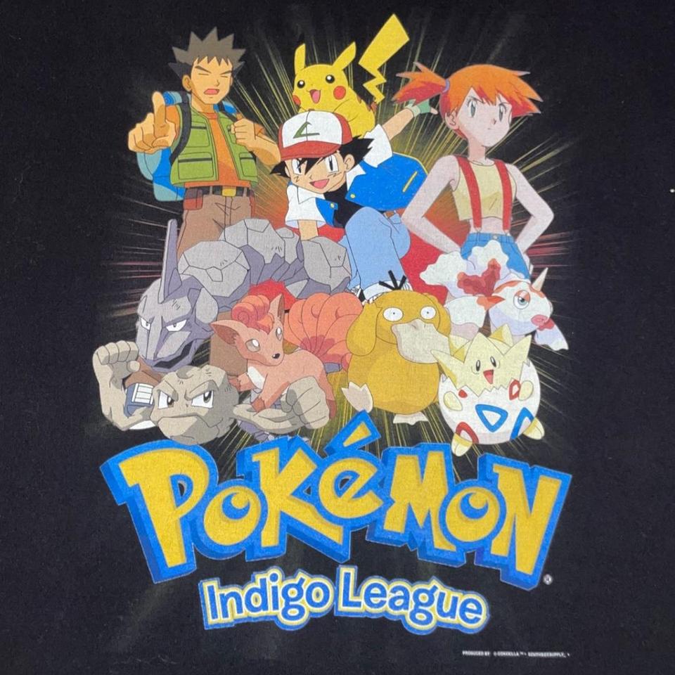 Pokémon Indigo League Double Sided T-shirt - Size - - Depop Pokémon Indigo League Double Sided T-shirt - Size - - Depop