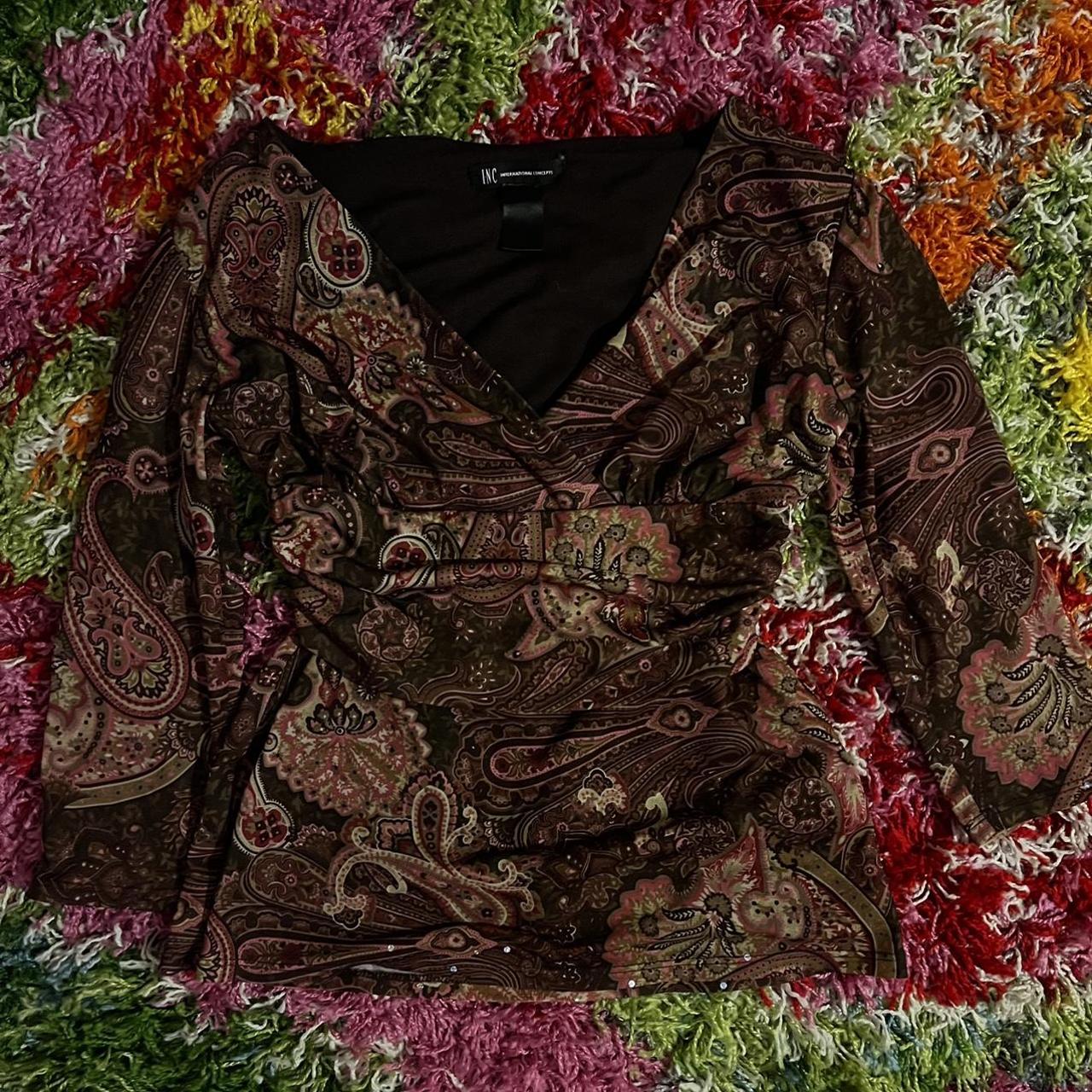 INC International Concepts Women's Blouse