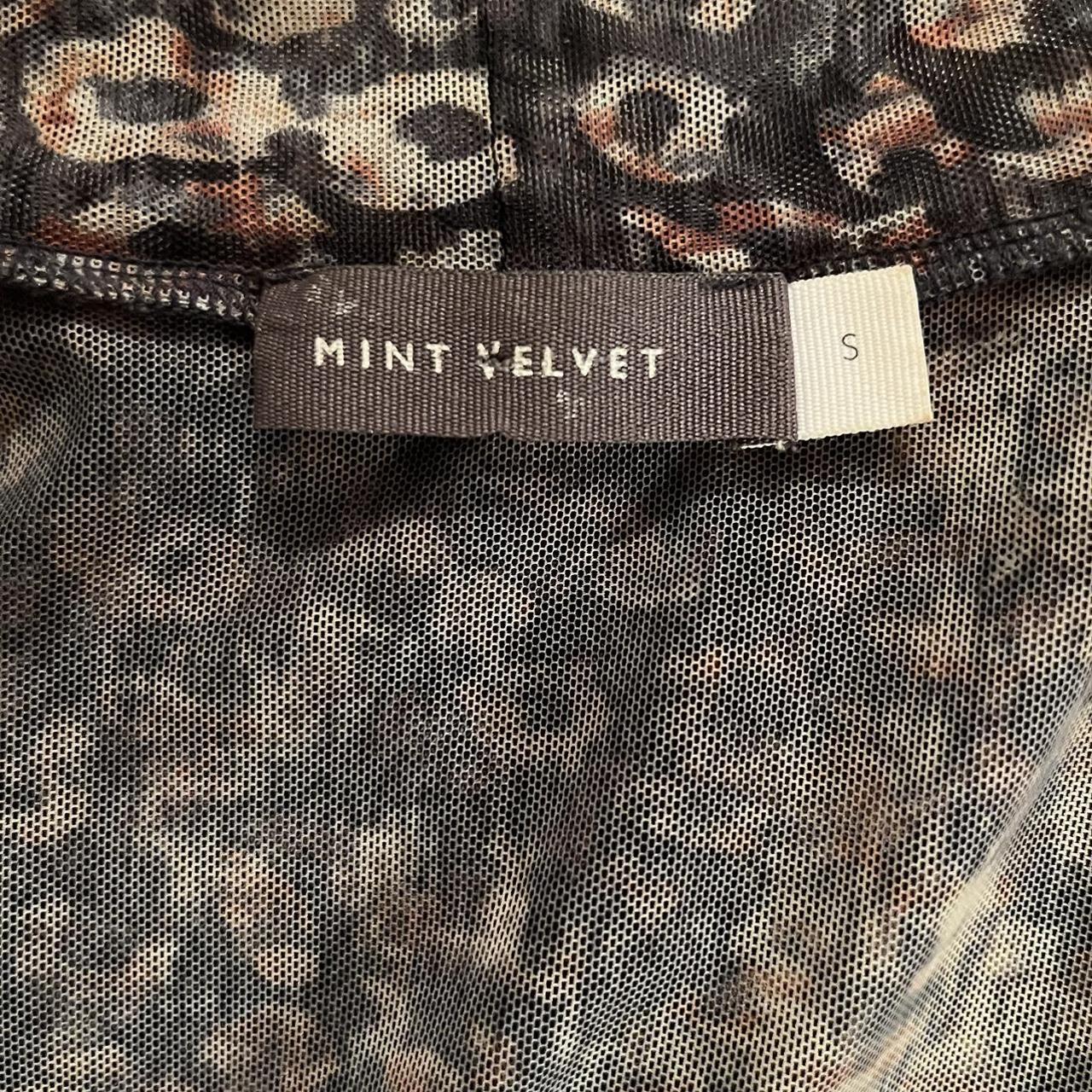 Mint Velvet Women's Black and Tan Blouse (4)