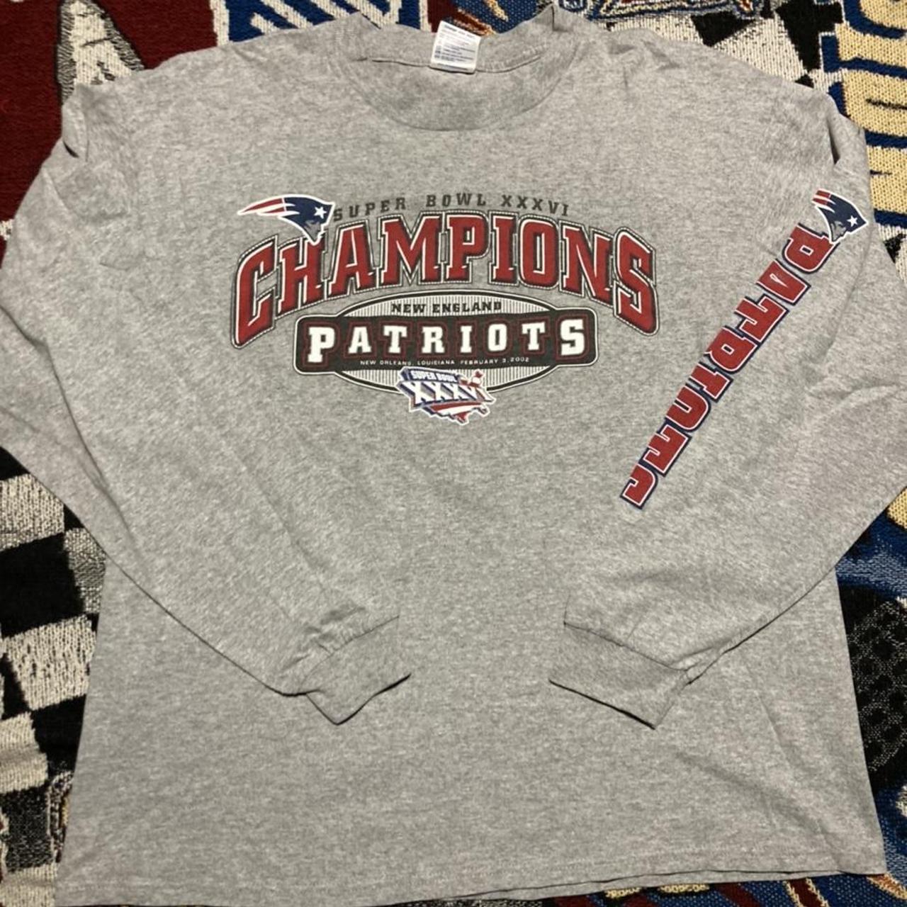 Super Bowl XXXVI Long Sleeved T-Shirt 